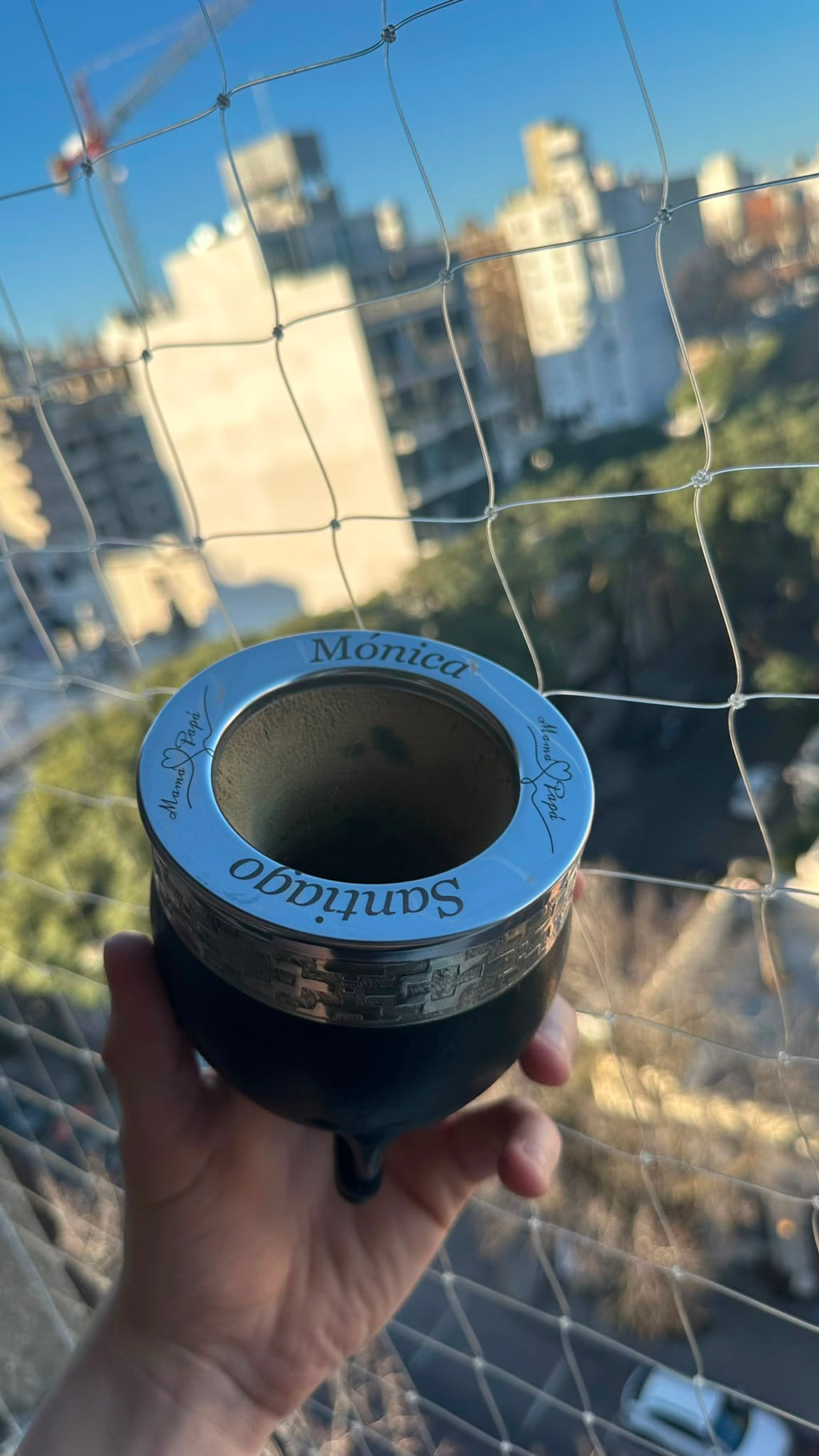Mate imperial + grabado láser