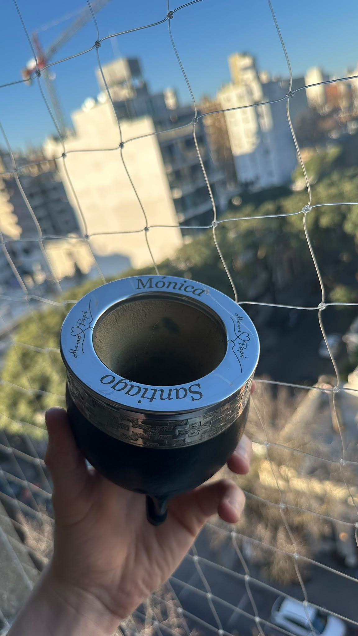 Mate imperial + grabado láser