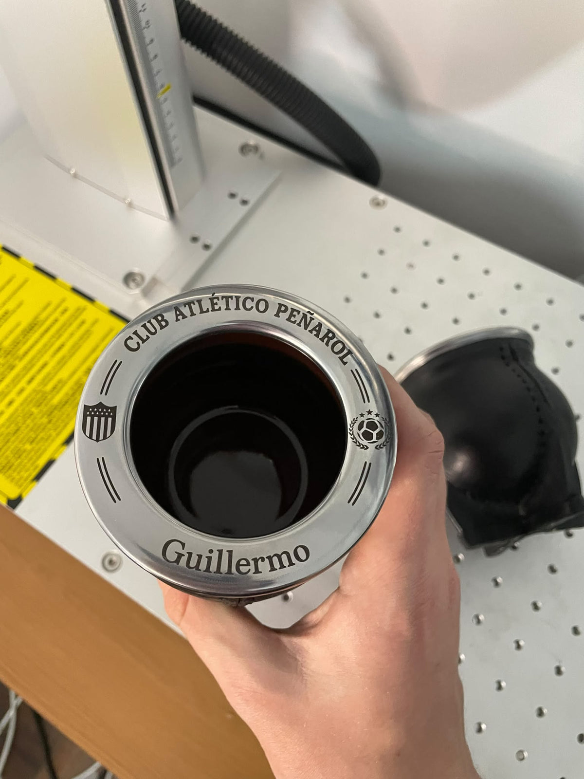 Mate Peñarol + Nombre Personalizado